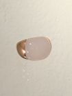Chalcedon Gold Ring