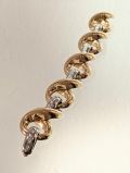 Gold Brillant Armband