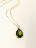 Peridot Anhänger mit Kette