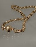 Goldenes Ankermuster Collier