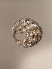 Gold Diamant Brosche