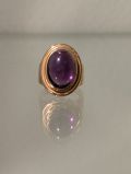 Amethyst Gold Ring