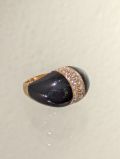 Brillant Onyx Ring