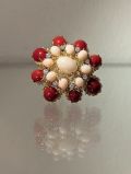 Van Cleef Korallen Brosche