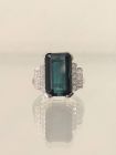 Brillant Turmalin Ring