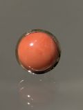 Korallen Cabochon Ring