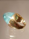 Aquamarin Ring aus Gold