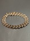 Goldenes Panzerarmband