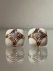 Brillant Chalcedon Ohrringe