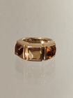 Citrin Gold Ring