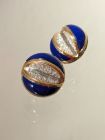 Lapislazuli Brillant Ohrringe