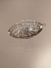 Perlen Diamant Brosche