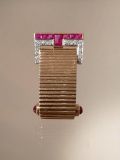 Art Déco Kleiderclip mit Diamanten und Rubinen